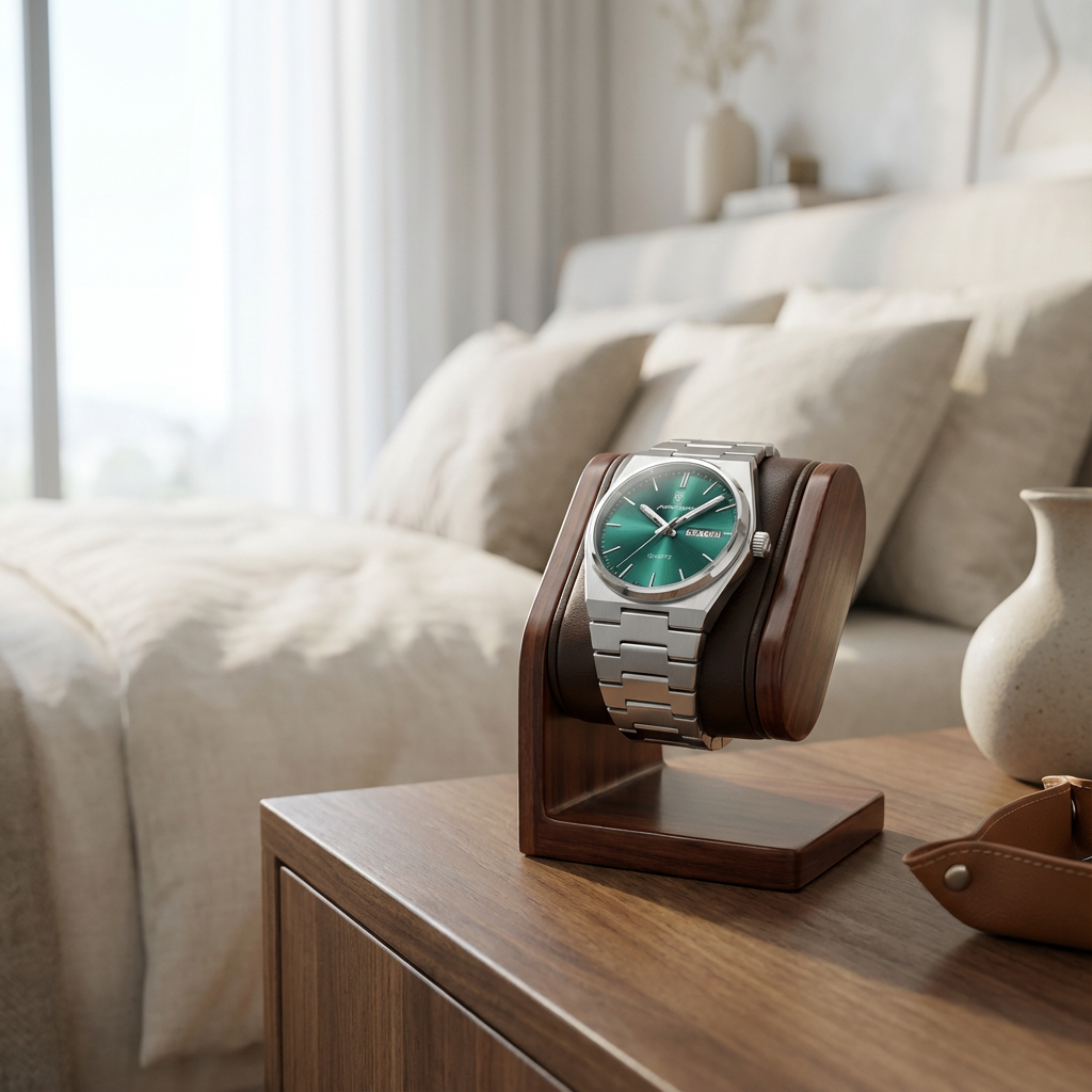 Meridian Noble – Poedagar Edition | Luxury Stainless Steel Quartz Timepiece