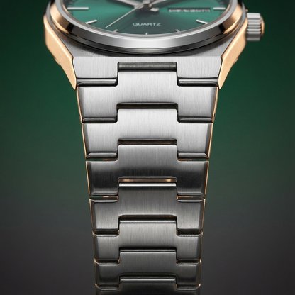 Meridian Noble – Poedagar Edition | Luxury Stainless Steel Quartz Timepiece