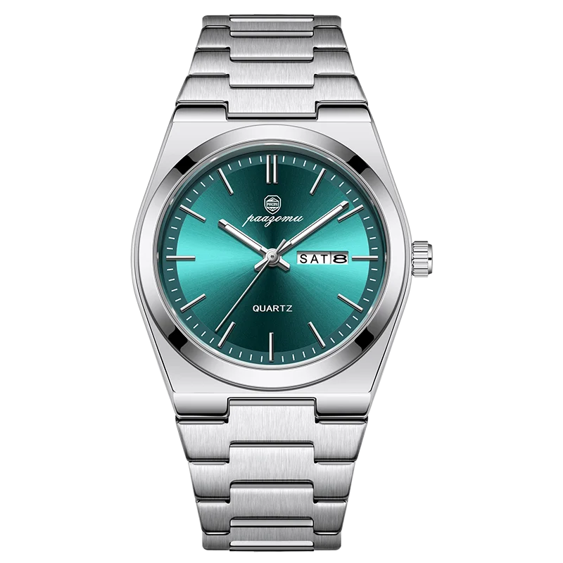 Meridian Noble – Poedagar Edition | Luxury Stainless Steel Quartz Timepiece