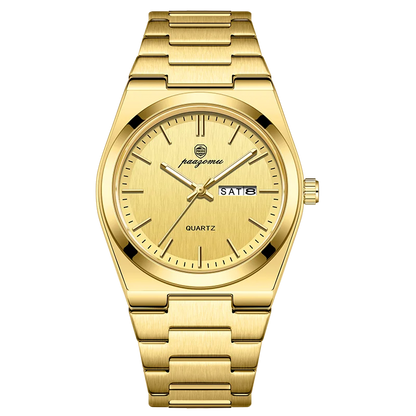 Meridian Noble – Poedagar Edition | Luxury Stainless Steel Quartz Timepiece